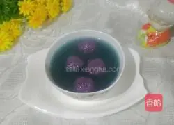 Illustration of how to make purple sweet potato dumplings 6