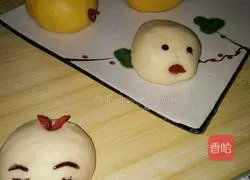 Good luck in the Year of the Rooster ~ Illustration of how to make chicken sugar buns 12