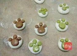 Illustration of how to make cat claw glutinous rice balls 5