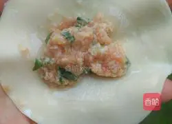 Illustration of how to make Liuye dumplings 6