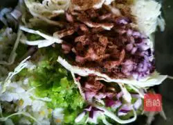 Illustration of how to make egg and vegetable rice cakes (no flour) 4