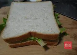 Illustration of how to make lunch meat sandwich 4