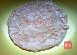 Illustration of how to make egg pancakes with shredded carrots 7