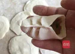 Illustration of how to make wheat buns (beef and radish stuffing) 11