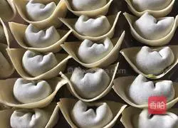 fennel and pork wontons Illustration of how to do it 5