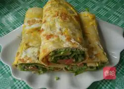 Illustration of how to make egg cakes 10