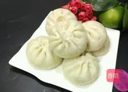 Illustration of how to make fungus and pork buns 20