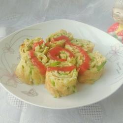 Zucchini Omelette