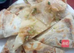 Illustration of how to make green onion cake 7