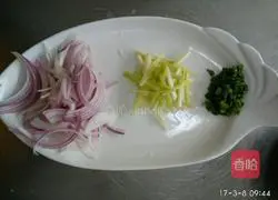 Illustration of how to make small fried noodles 2