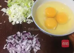  Illustration of how to make egg fried rice 1