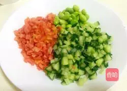 Soy Sauce Fried Rice Recipe Illustration 1