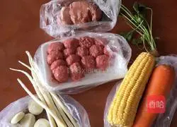 Illustration of how to make fried rice 1