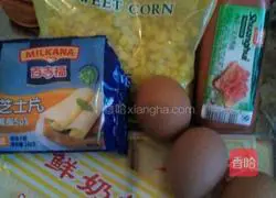 Corn cheese sandwich recipe 1