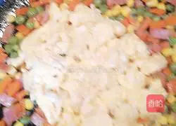 Illustration of how to make bacon and egg fried rice 16