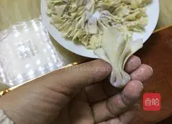 Illustration of how to make small goldfish wontons 2