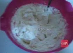 Illustration of how to make matcha two-color steamed buns 2