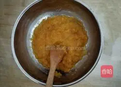 Illustration of how to make pumpkin buns 3