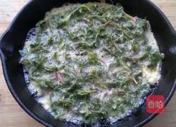 Chrysanthemum bud egg cake Practice illustration 4