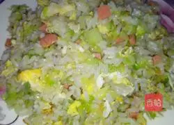 Egg fried rice recipe 6