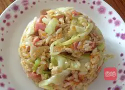 Cabbage fried rice recipe 4