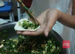 Leeks and Egg Dumplings Illustration of how to do it 7