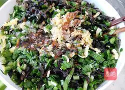 Illustration of how to make vegetarian three fresh dumplings 7