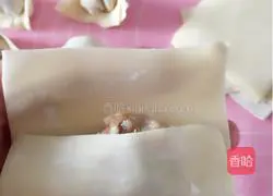 Illustration of how to make shrimp wontons 5