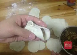 Celery and meat dumplings.Recipe 22