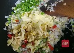 Egg Fried Rice Illustration of how to do it 10