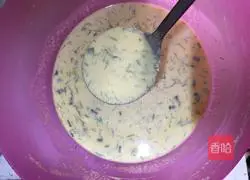 How to make fennel egg pancakes Illustration 7