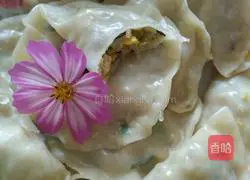 Illustration of how to make egg and vermicelli dumplings 8