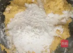 Illustration of how to make fried pumpkin cake 4