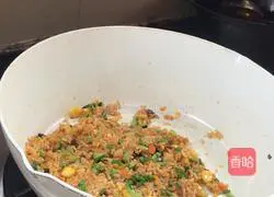 Little White Rabbit Sauce Fried Rice Recipe Illustration 21