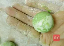 Illustration of making jade glutinous rice balls 10