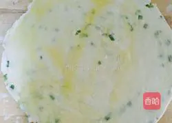 Illustration of how to make scallion pancakes 13