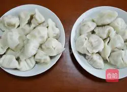 Illustration of how to make celery dumplings 8