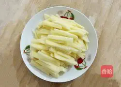 Illustration of how to make love potato pancakes 1