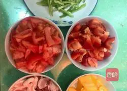 Illustration of how to make fried noodles 1