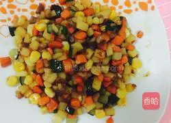 Illustration of how to make colorful noodles 5