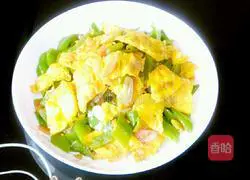 Green pepper egg pancake recipe 5