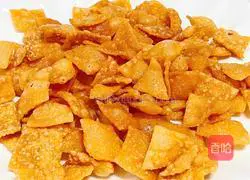 Illustration of how to make dumpling skin crispy rice balls 6