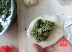 Illustration of how to make meat buns 6