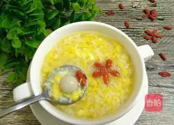 Illustration of how to make glutinous rice balls with rice wine and eggs 13