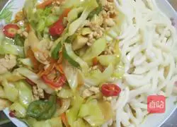 Illustration of how to make noodles 18