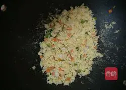 Golden Fried Rice Recipe Illustration 4