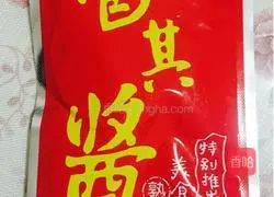 Illustration of making beans and potato pancakes 2