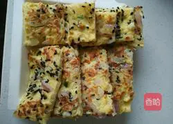 Potato, Onion, Oatmeal Egg Pancake Recipe Illustration 8