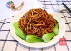 Illustration of how to make shredded pork noodles 10