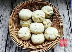 Beef stuffing Illustration of how to make big buns 10